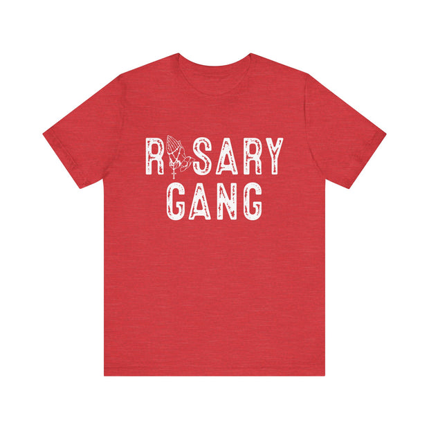 "Rosary Gang" Tee – Spiritual Weaponry Since 1214