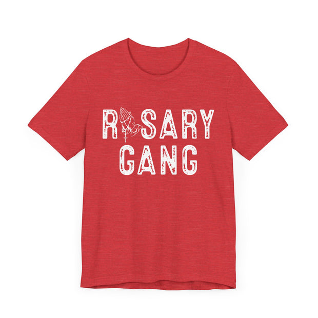 "Rosary Gang" Tee – Spiritual Weaponry Since 1214