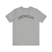 Catholic Pride Unisex Jersey Tee, Faith-Based Shirt, Religious Gift, Christian Apparel, Everyday Wear, Church Events, Casual Style