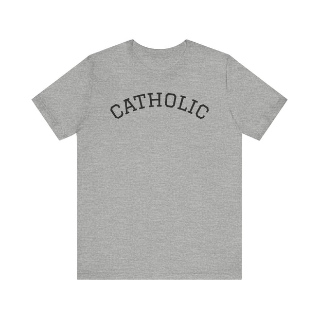 Catholic Pride Unisex Jersey Tee, Faith-Based Shirt, Religious Gift, Christian Apparel, Everyday Wear, Church Events, Casual Style