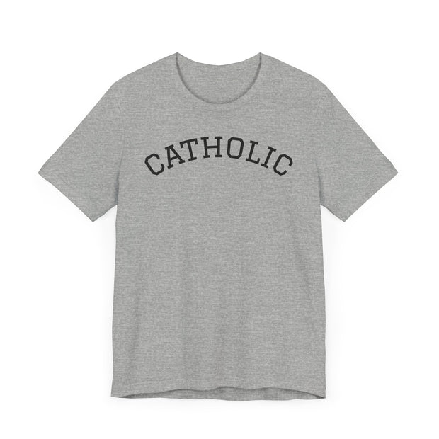 Catholic Pride Unisex Jersey Tee, Faith-Based Shirt, Religious Gift, Christian Apparel, Everyday Wear, Church Events, Casual Style