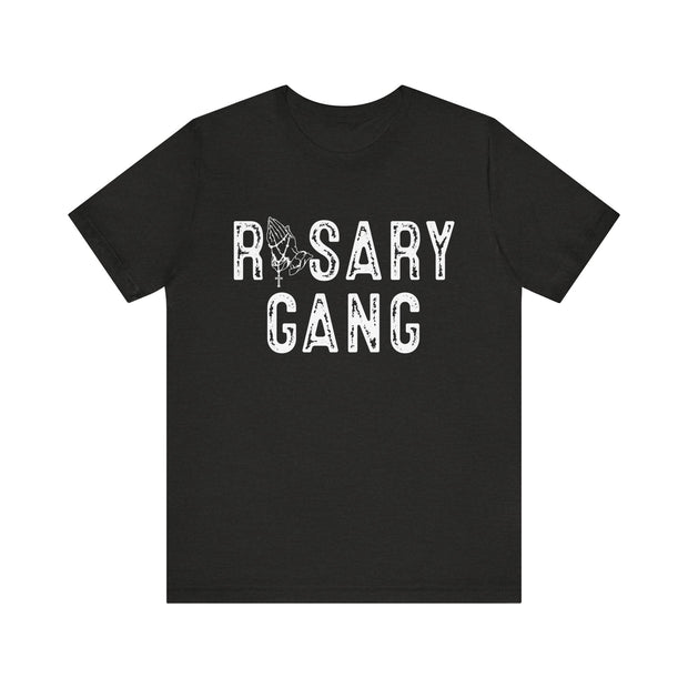 "Rosary Gang" Tee – Spiritual Weaponry Since 1214
