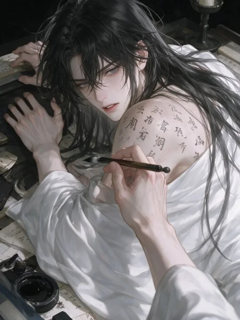 【bl】被世子当成书法贴，墨干前不能射
